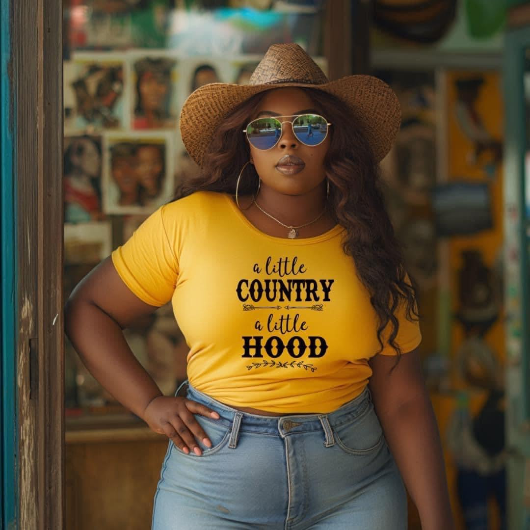 A Little Country, A Little Hood T-Shirt/Short Sleeve