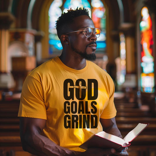 God, Goals, Grind T-Shirt/Short Sleeve